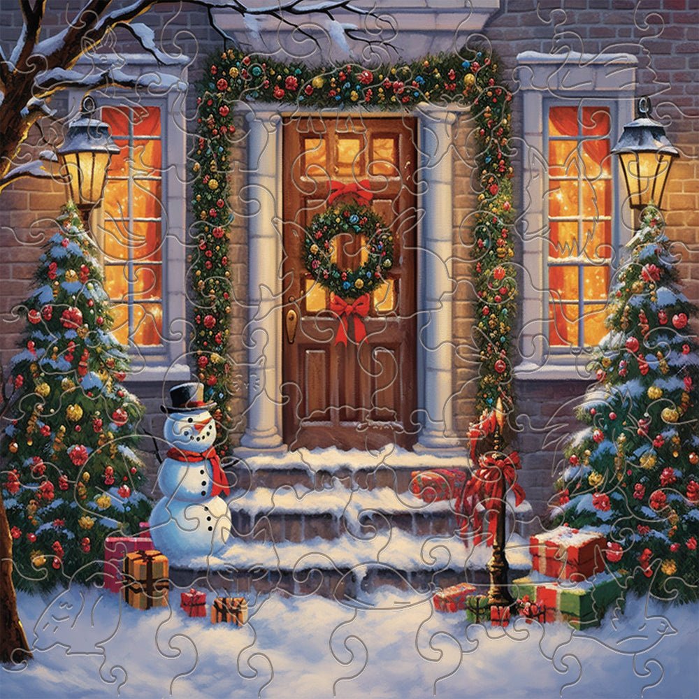 Christmas Night Wooden Jigsaw Puzzle – Unipuzzles