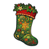 A Christmas Stocking Wooden Puzzle - Unipuzzles