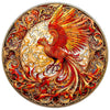 A phoenix wooden puzzle flying towards the sun - Unipuzzles