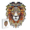 Adult reddish brown male lion - Unipuzzles