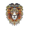Adult reddish brown male lion - Unipuzzles