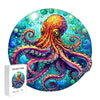 Anomalous deep sea giant octopus wooden puzzle - Unipuzzles