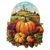 Autumn pumpkin harvest wooden puzzle - Unipuzzles