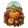 Charger l&#39;image dans la visionneuse de la galerie, Autumn pumpkin harvest wooden puzzle - Unipuzzles