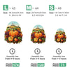 Autumn pumpkin harvest wooden puzzle - Unipuzzles