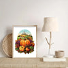 Autumn pumpkin harvest wooden puzzle - Unipuzzles