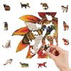 Laden Sie das Bild in den Galerie-Viewer, Bee - Wooden Jigsaw Puzzle - Unipuzzles