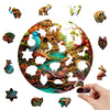 Bird And Bloom - Wooden Jigsaw Puzzle - Unipuzzles