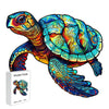 Blue Turtle Creative original wooden puzzle - Unipuzzles