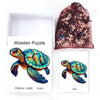 Blue Turtle Creative original wooden puzzle - Unipuzzles