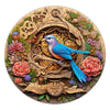 Load image into Gallery viewer, Blue Winged Bird Wooden Original Puzzle - Unipuzzles