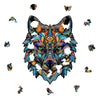 Calm Nation Elder Wolf Head Puzzle - Unipuzzles