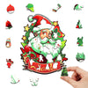 Cartoon Christmas theme old man wooden puzzle - Unipuzzles