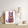 Cat irregular animal original wooden puzzle - Unipuzzles