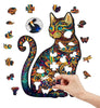 Charger l&#39;image dans la visionneuse de la galerie, Cat Wooden Jiasaw Puzzles - Unipuzzles