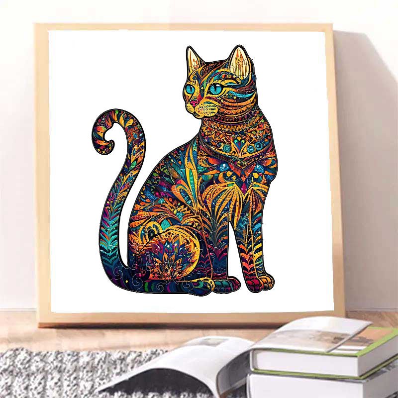 Cat Wooden Jiasaw Puzzles - Unipuzzles