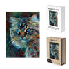 Cat Wooden Jigsaw Puzzle - Unipuzzles