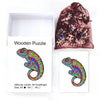 chameleon wooden jigsaw puzzles - Unipuzzles
