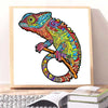 Chameleon Wooden Jigswa Puzzles - Unipuzzles