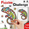 Chameleon Wooden Jigswa Puzzles - Unipuzzles