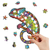 Chameleon Wooden Jigswa Puzzles - Unipuzzles