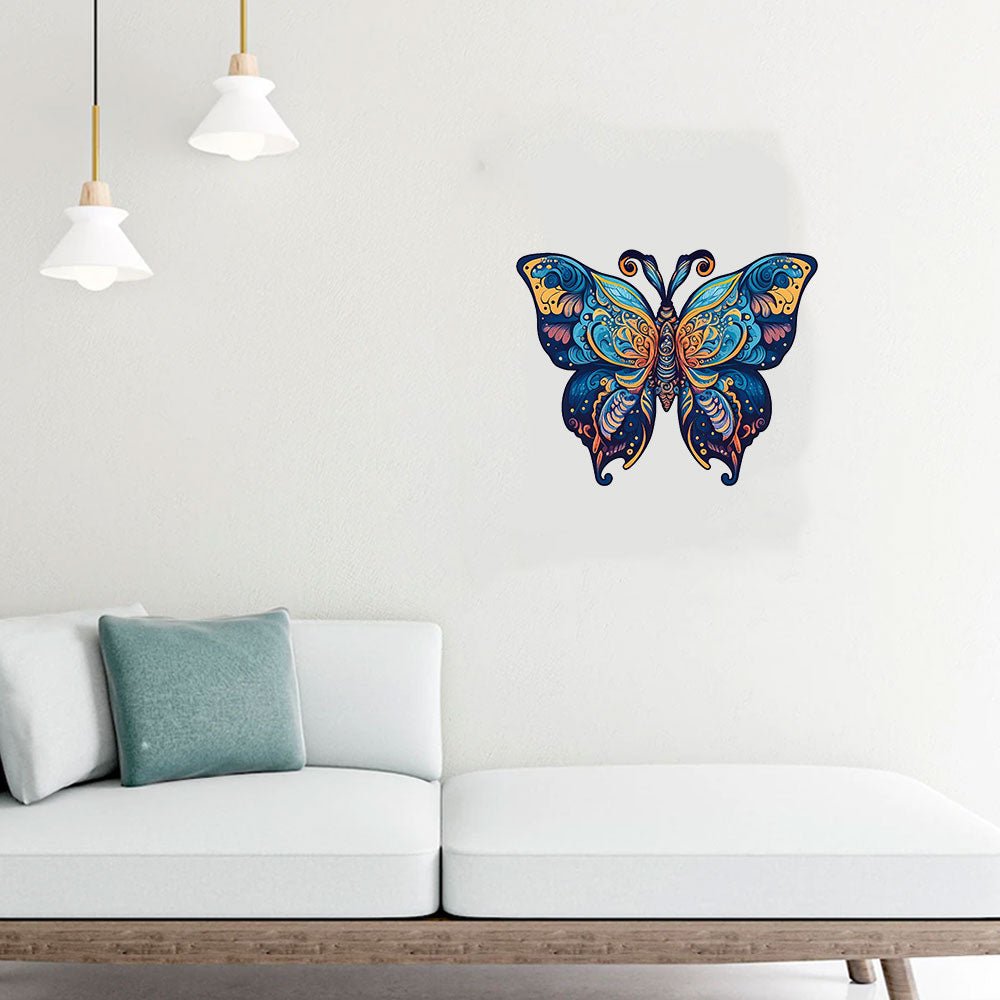 Charming Butterfly Wooden Jigsaw Puzzle - Unipuzzles