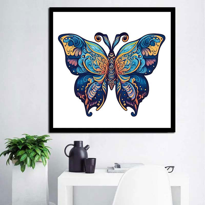 Charming Butterfly Wooden Jigsaw Puzzle - Unipuzzles