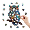 Charming Owl Wooden Jigsaw Puzzle - Unipuzzles