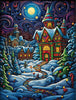 Christmas Day Road Home Wooden Puzzle - Unipuzzles