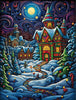 Laden Sie das Bild in den Galerie-Viewer, Christmas Day Road Home Wooden Puzzle - Unipuzzles