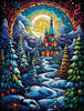 Christmas Fantasy Garden Wooden Puzzle - Unipuzzles