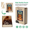 Christmas Fireplace Wooden Original Puzzle - Unipuzzles
