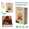 Christmas gingerbread house wooden puzzle - Unipuzzles