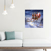Christmas Santa drives to your door - Unipuzzles