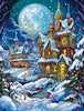 Christmas Snow Scene Wooden Original Jigsaw Puzzle - Unipuzzles