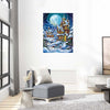 Christmas Snow Scene Wooden Original Jigsaw Puzzle - Unipuzzles