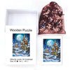 Christmas Snow Scene Wooden Original Jigsaw Puzzle - Unipuzzles