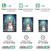 Christmas snowman Wooden Jigsaw Puzzle - Unipuzzles