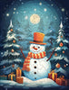 Load image into Gallery viewer, Christmas snowman Wooden Jigsaw Puzzle - Unipuzzles