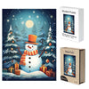 Christmas snowman Wooden Jigsaw Puzzle - Unipuzzles