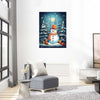 Christmas snowman Wooden Jigsaw Puzzle - Unipuzzles