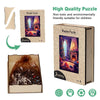 Christmas Tree by the Window Wooden Original Jigsaw Puzzle - Unipuzzles