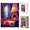 Christmas Tree by the Window Wooden Original Jigsaw Puzzle - Unipuzzles