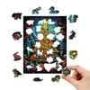 Christmas Tree in the Forest Wooden Puzzle - Unipuzzles