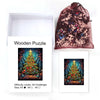 Christmas Tree in the Forest Wooden Puzzle - Unipuzzles