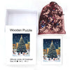 Christmas Tree in the Park Wooden Original Puzzle - Unipuzzles