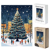 Christmas Tree in the Park Wooden Original Puzzle - Unipuzzles