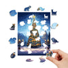 Charger l&#39;image dans la visionneuse de la galerie, Christmas Tree in the Square Wooden Original Jigsaw Puzzle - Unipuzzles