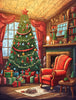 Christmas Tree Pile of Presents Wooden Original Jigsaw Puzzle - Unipuzzles