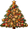 Christmas tree wooden Jigsaw puzzle - Unipuzzles